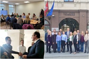 Užsienio valstybių teisėjai susipažino su Kauno apylinkės teismo veikla