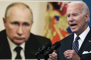 J. Bidenas neatmeta galimybės susitikti su V. Putinu G-20 susitikime