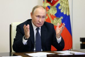 Kremlius: V. Putinas pirmadienį pirmininkaus saugumo tarybos posėdžiui