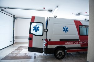 Klaipėdos ligoninėje mirė iš policijos komisariato atvežtas vyras