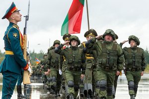 Baltarusija: bendros su Rusija pajėgos yra „tik gynybinės“