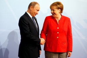 A. Merkel „visiškai nesigaili“ dėl savo sprendimo pirkti Vokietijai rusiškas dujas