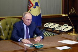 V. Putinas atmetė E. Macrono kritiką dėl Maskvos vaidmens Kalnų Karabache
