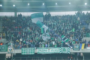 LFF taurės finale – Vilniaus „Žalgirio“ sirgalių akibrokštas: skandavo V. Matijošaitį įžeidžiančią skanduotę