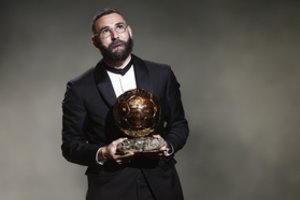 K. Benzema pripažintas geriausiu pasaulio futbolininku
