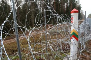 Lietuvos pasienyje su Baltarusija pastarąją parą apgręžti 27 migrantai