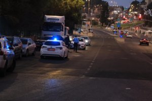 Jeruzalėje nušautas palestinietis ir peiliu subadytas izraelietis
