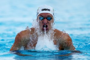 Pasaulio plaukimo taurės finale A. Šidlauskas liko šeštas