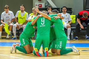 „Kauno Žalgiris“ UEFA Futsal Čempionų lygoje sutriuškino Suomijos čempionus