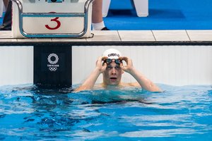 Gera pradžia: D. Rapšys, R. Meilutytė ir A. Šidlauskas prasibrovė į pasaulio plaukimo taurės finalą