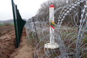VSAT: pasienyje su Baltarusija apgręžti 38 migrantai