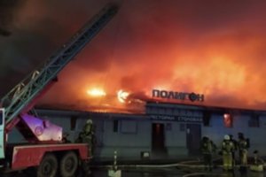 Rusijos kavinėje kilus gaisrui žuvo 15 žmonių