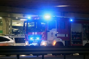 Po gaisro Kaune į ligoninę išvežta nėščia moteris