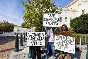 Per referendumus keliose JAV valstijose rinkėjai sustiprino teisę į abortus