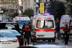 Stambulo centre nugriaudėjo sprogimas: pranešama apie sužeistus žmones