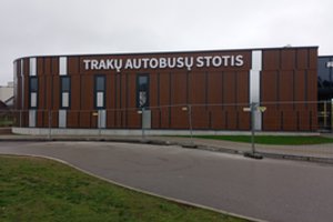 Pagaliau: atidaroma nauja Trakų autobusų stotis