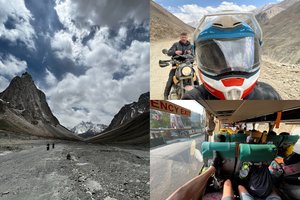 Gyvenimo svajonę motociklu nukeliauti į Himalajus įgyvendinęs M. Bieliauskas: tai mane užbūrė