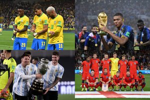 Stipriausios pasaulio futbolo čempionato rinktinės – kam prognozuojamas trofėjus šį kartą?
