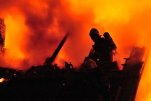 Klaipėdos baldų parduotuvėje „Šilas“ kilo gaisras