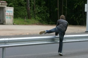 Už Kelių eismo taisyklių pažeidimą bauda „atskriejo“ akimirksniu: gatvės vyras neperbėgo