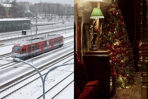Į išvyką kalėdiniu traukiniu išsiruošę keleiviai liko įsiutę: dėkojo už sugadintą šventinę nuotaiką