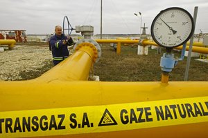 Rumunija pradėjo eksportuoti dujas į Moldovą