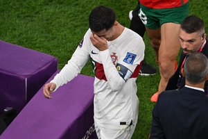 Neeilinis pasiekimas apkarto: ašarų nesulaikęs C. Ronaldo pakartojo pasaulio rekordą