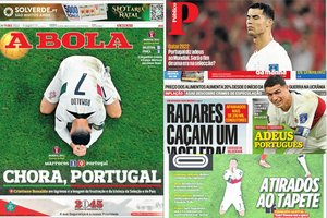 Portugalijos spauda aprauda iškritusią futbolo rinktinę: „Svajonės pabaiga!“