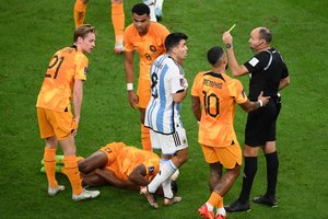 Laukia nemalonumai: FIFA pradėjo tyrimą dėl Argentinos ir Nyderlandų rungtynių