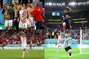 Pasaulio pirmenybių didysis ketvertas: kukli Maroko istorija, kroatų sėkmė, didinga Prancūzija ir L. Messi Argentina