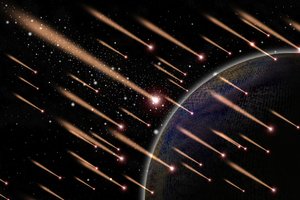 Trečiadienio naktį – viena intensyviausių meteorų liūčių metuose