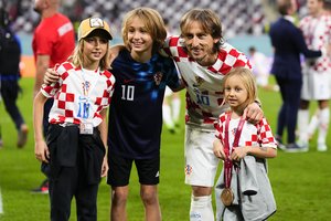 Kroatų futbolo legenda Luka Modričius paskelbė savo sprendimą dėl ateities rinktinėje