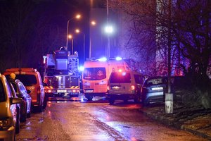 Likus kelioms valandoms iki Naujųjų per gaisrą Klaipėdoje apdegė moteris