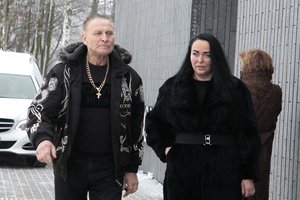 Į V. Katunskytės laidotuves atvyko buvusios Šiaulių „princų“ grupuotės narys Vladas Baranauskas-Baranis