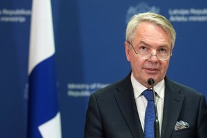 Suomijos užsienio reikalų ministras tikisi, kad NATO paraiška bus ratifikuota iki liepos