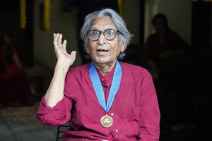 Mirė Pritzkerio premijos laureatas indų architektas B. V. Doshi