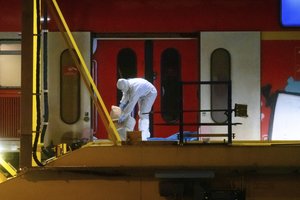 Prokurorai: išpuolio Vokietijos traukinyje motyvas nesusijęs su terorizmu