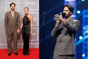 „M.A.M.A 2022“ apdovanojimuose Justinas Jarutis neslėpė jausmų: „Noriu padėkoti savo meilei“