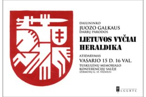 Žinomas grafikas Juozas Galkus sukūrė savą legendinių LDK kunigaikščių herbų versiją