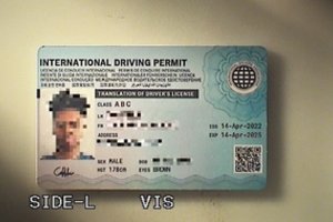 Nigerijos pilietis pasieniečiams parodė ne tik suklastotą vairuotojo pažymėjimą, bet ir fantazijos dokumentą