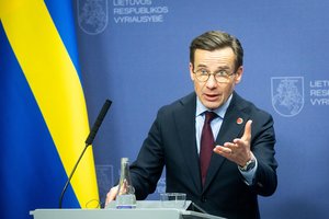 Švedijos premjeras įspėja dėl Suomijos prisijungimo prie NATO be Švedijos