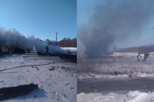 Belgorodo srityje nukrito Rusijos gynybos ministerijos lėktuvas