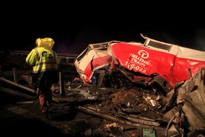 Tragiška traukinių kaktomuša Graikijoje: žuvo mažiausiai 32 žmonės