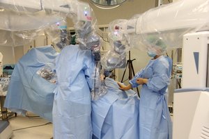 Klaipėdos universiteto ligoninėje atlikta chirurginė operacija, naudojant dirbtinį intelektą