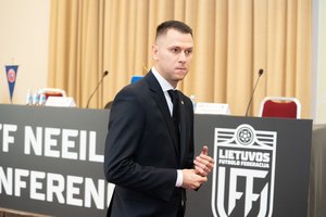 LFF prezidentu išrinktas E. Stankevičius neigė kalbas apie „kaunietiškojo flango“ įtaką: „Per daug sutirštinamos spalvos“