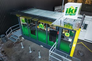 Vilniuje atidaryta trečia robotinė „Iki“ parduotuvė: šioji kai kuo skiriasi nuo kitų