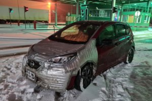Rusą Kybartuose įklampino suklastotas keistai atrodančio automobilio dokumentas