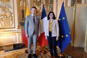 Lietuvos ir Prancūzijos kultūros ministrai susitiko Paryžiuje: aptartas  Lietuvos kultūros sezonas Prancūzijoje
