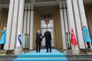Svarbi žinia iš R. T. Erdogano: Turkija pritaria Suomijos narystei NATO