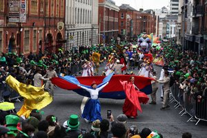 Dubline vyksta Šv. Patriko dienos linksmybės